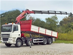 DAF CF 85.380  Wywrotka 7,20 m + HMF 2823 K6 (B3)