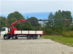 DAF CF 85.380  Wywrotka 7,20 m + HMF 2823 K6 (B3)