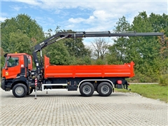 Renault K 380  WYWROTKA 6,50 m  HIAB 144 BS - 3