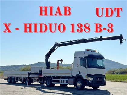RENAULT C 440  HIAB X-HIDUO 138 B-3 / PILOT + PRZ