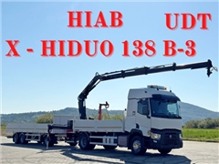 RENAULT C 440  HIAB X-HIDUO 138 B-3 / PILOT + PRZ