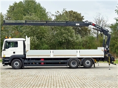 MAN TGS 26.460  SKRZYNIA 7,25 m  HIAB X HIDUO 18