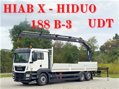 MAN TGS 26.460  SKRZYNIA 7,25 m  HIAB X HIDUO 18