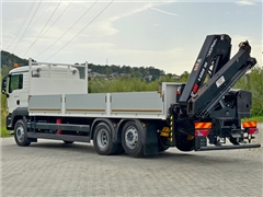 MAN TGS 26.460  SKRZYNIA 7,25 m  HIAB X HIDUO 18