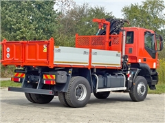 Iveco TRAKKER 190T36  WYWROTKA 3,70 m HIAB 111 E