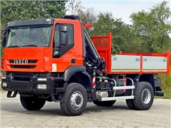 Iveco TRAKKER 190T36  WYWROTKA 3,70 m HIAB 111 E