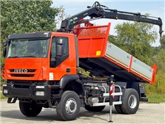 Iveco TRAKKER 190T36  WYWROTKA 3,70 m HIAB 111 E