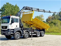 MAN TGS 32.510 WYWROTKA 5,10m  HIAB 288 EP - 5 H