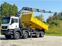 MAN TGS 32.510 WYWROTKA 5,10m  HIAB 288 EP - 5 H
