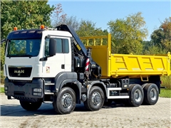 MAN TGS 32.510 WYWROTKA 5,10m  HIAB 288 EP - 5 H