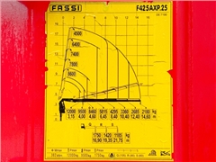 Volvo FM 460  LAWETA 7,40 m + FASSI F425AXP.25 +