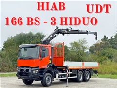 Renault K 380  SKRZYNIA 6,75 m  HIAB 166 BS - 3