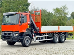 Renault K 380  SKRZYNIA 6,75 m  HIAB 166 BS - 3