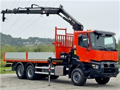 Renault K 380  SKRZYNIA 6,75 m  HIAB 166 BS - 3