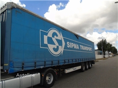 Naczepa firanka Krone 3X BPW + 2.81 HEIGHT