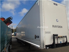 Naczepa furgon Van Hool ROLLERS + 3x AXLE + 3.04 H