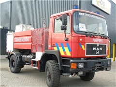Samochód pożarniczy MAN F16 .240 + 4x4 + PUMPS COM