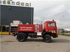 Samochód pożarniczy MAN F16 .240 + 4x4 + PUMPS COM