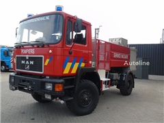 Samochód pożarniczy MAN F16 .240 + 4x4 + PUMPS COM