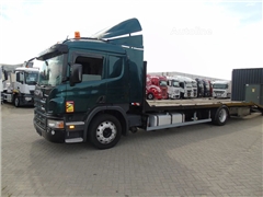 Scania P 270 + manual + hydrolic ramps + WINCH