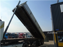 Naczepa wywrotka KWB HYVA 3x SAF + PERFECT STATE