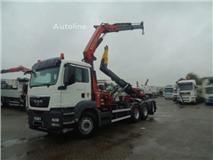 MAN TGS 35.440 + PALFINGER 24500 + 8X4 + EURO 5 + REMO