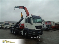 MAN TGS 35.440 + PALFINGER 24500 + 8X4 + EURO 5 + REMO