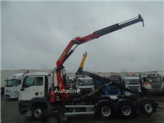 MAN TGS 35.440 + PALFINGER 24500 + 8X4 + EURO 5 + REMO