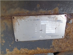 Przyczepa chłodnia Burg frigo block + lift