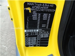 MAN TGL 8.180 + winch + MANUAL + EURO 5 + system worki