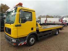 MAN TGL 8.180 + winch + MANUAL + EURO 5 + system worki