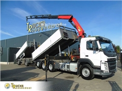 Żuraw samojezdny Volvo FM 420 + 8x4 + PALFINGER 24