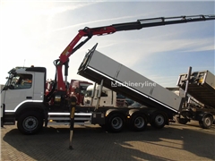 Żuraw samojezdny Volvo FM 420 + 8x4 + PALFINGER 24