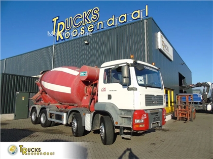 Betonomieszarka MAN TGA 41.440 + 8x4 + manual + sp