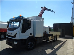 Żuraw samojezdny IVECO Eurocargo 160E25 + HMF 1210