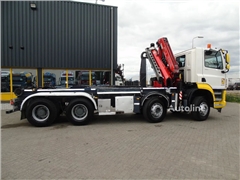 DAF CF 480 + FASSI 16T/M + 20T HOOK + 8X4 + REMOTE