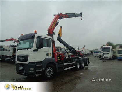 MAN TGS 35.440 + PALFINGER 24500 + 8X4 + EURO 5 + REMO