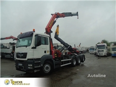 MAN TGS 35.440 + PALFINGER 24500 + 8X4 + EURO 5 + REMO