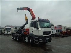 MAN TGS 35.440 + PALFINGER 24500 + 8X4 + EURO 5 + REMO