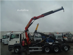 MAN TGS 35.440 + PALFINGER 24500 + 8X4 + EURO 5 + REMO