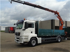 MAN TGS 18.440 + ATLAS 165 + EURO 5 + TRAILER 3 AXLE +