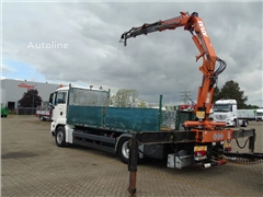 MAN TGS 18.440 + ATLAS 165 + EURO 5 + TRAILER 3 AXLE +