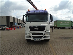 MAN TGS 18.440 + ATLAS 165 + EURO 5 + TRAILER 3 AXLE +