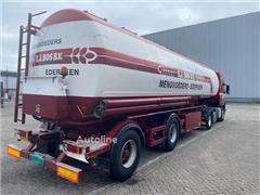 Cysterna silos Volvo FM410 met Wijnveen silo opleg