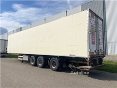 Naczepa chłodnia Van Eck koelvries 3 asser stuuras
