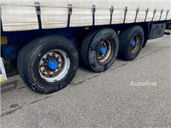 Naczepa firanka Pacton schuifzeil, 3 asser, SAF ,