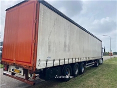 Naczepa firanka Pacton schuifzeil, 3 asser, SAF ,