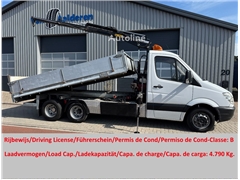 Mercedes Sprinter 516 CDI Clixtar, HIAB Kraan/Crane/Kran/Gr
