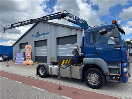 MAN TGA 18.310, Crane Pesci SE155N/4, Manual Kran, Gru