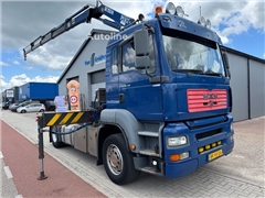 MAN TGA 18.310, Crane Pesci SE155N/4, Manual Kran, Gru